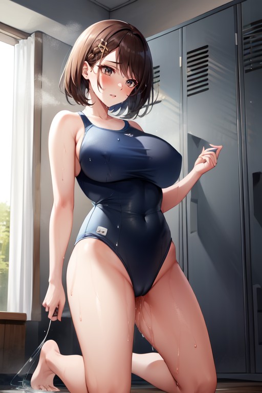 Sunset, Girl, Wet Skin Hentai AI Porn