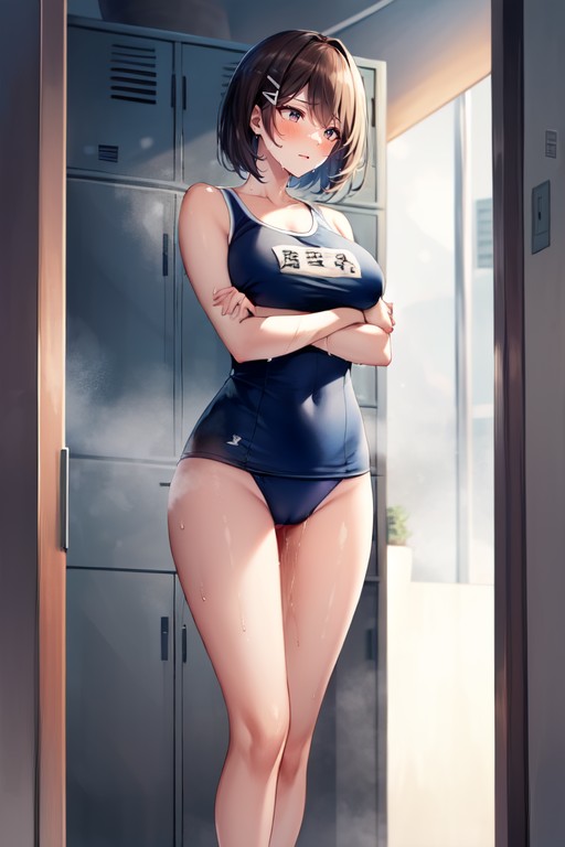 Breathless, Humid, Fetal Position Hentai AI Porn