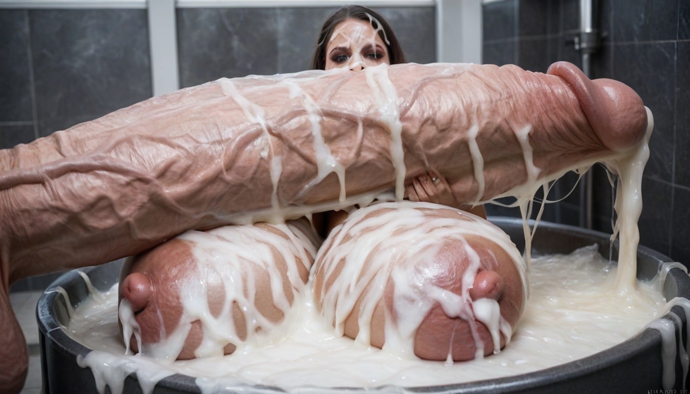 Cum Bath, Sexy Girl, Laying Shemale AI Porn