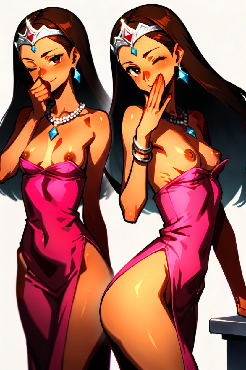 Height, Black Hair, Multiple Panels AI Porn