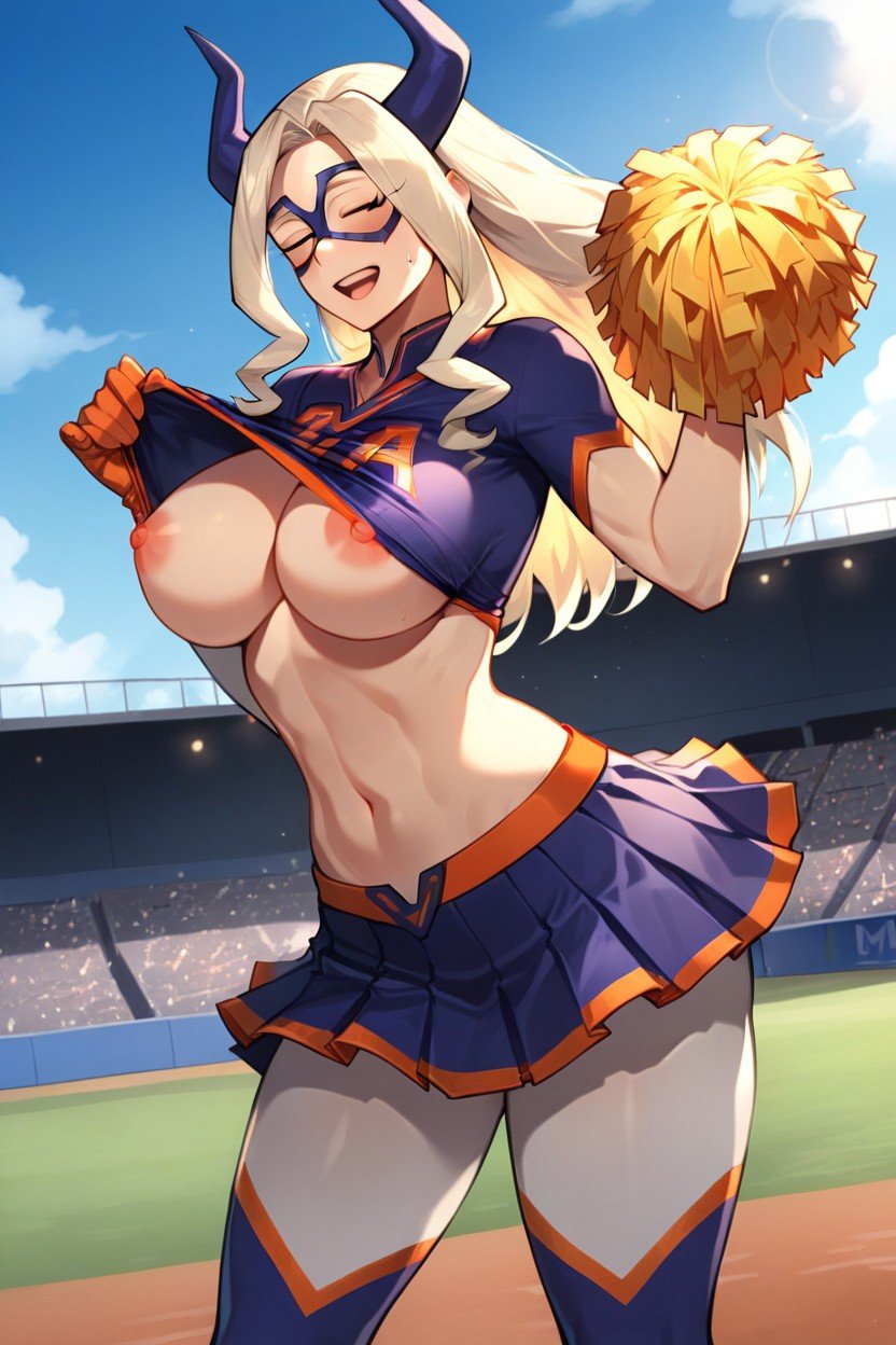 大乳, Breasts Exposed, Mt Lady From My Hero Academia AI獸人黃片