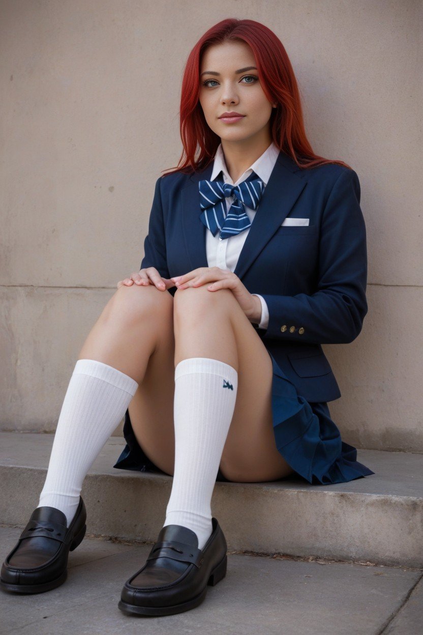 Full Body, Shrink, White Socks AI Porn