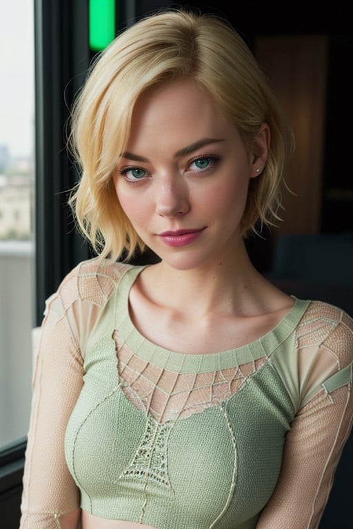 苗条, Gwen Stacy, Spider-womanAI黄片