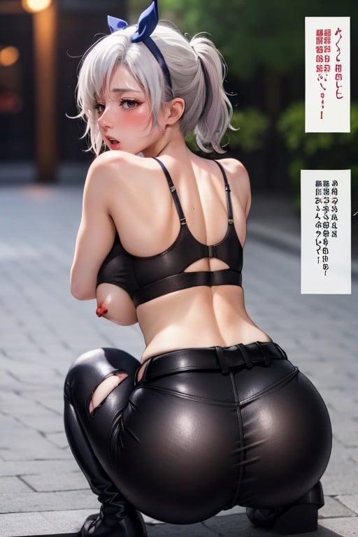 Huge Butt, 스포츠 브라, GirlAI 포르노