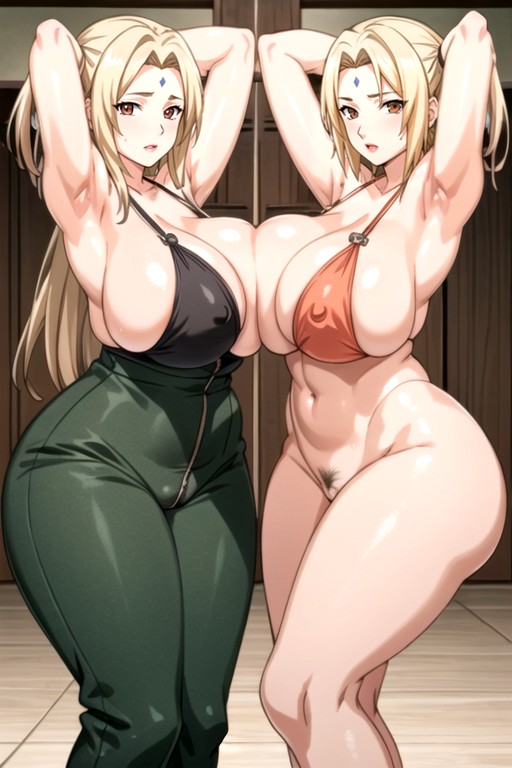 Ssbbw, Arms Up, Tsunade (naruto) AI Porn