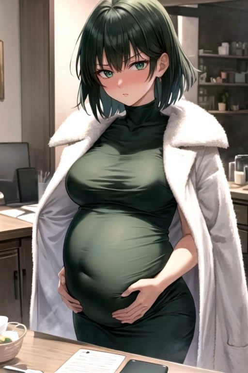 Fubuki (one Punch Man), Embaraçada, Pregnant Pornografia de IA