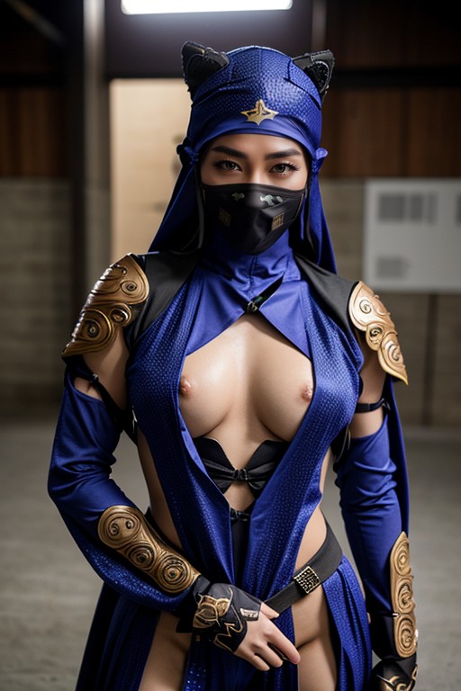 Cosplay, Ninja Pornografia de IA