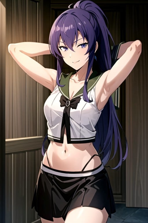 Wink, Arms Up, Mushoku Tensei AI Porn