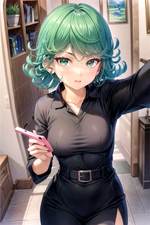 Pechos Pequeños, Tatsumaki (one Punch Man), SelfiePorno AI