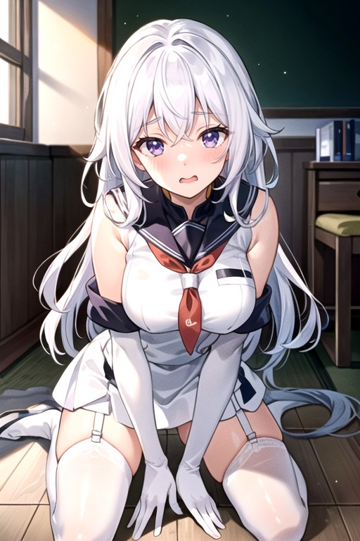 White Clothes, Operating Room, White SkirtPorno AI