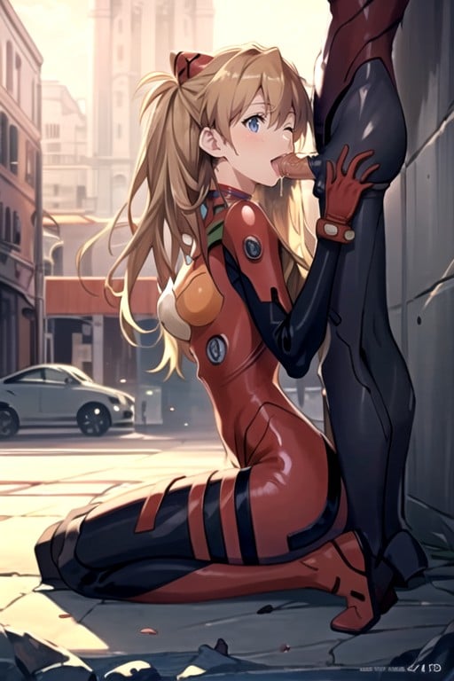 Full Body, Side View, Warm Anime AI Porn