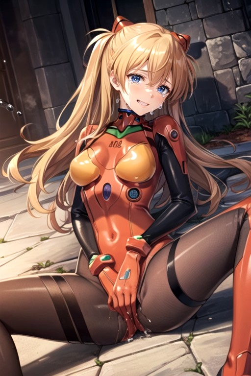 Skinny, Asuka (evangelion), Happy Crying AI Porn