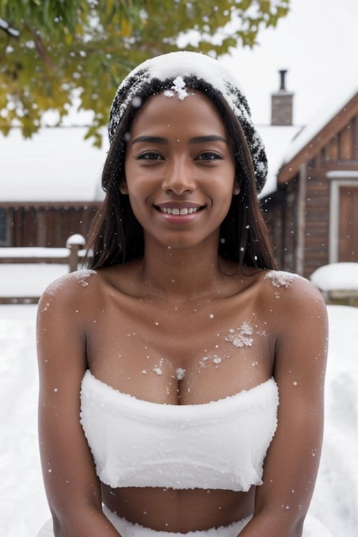 Mediodía, Nevado, ReírPorno AI