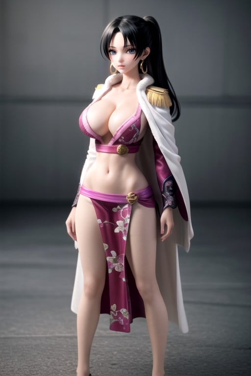 3d, Boa Hancock (one Piece) Pornografia de IA