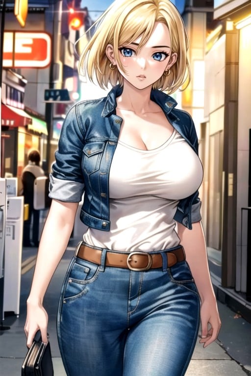 Android 18 (dragon Ball Z), 18, Egípcia Pornografia de IA