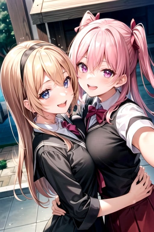 Selfie, Cute, Japanese AI Porn