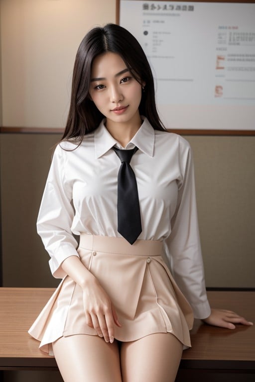 Japanese, 20s, School Uniform AI Porn