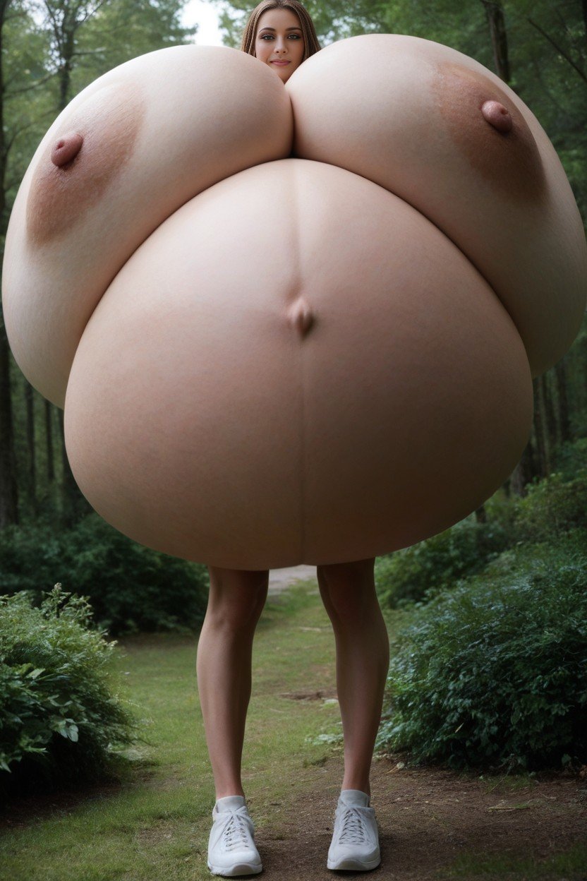 樹林, Hyper Round Belly, 正面視圖AI黃片