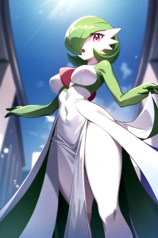 Peito Grande, Bunda Grande, Gardevoir (pokemon) Pornografia de IA