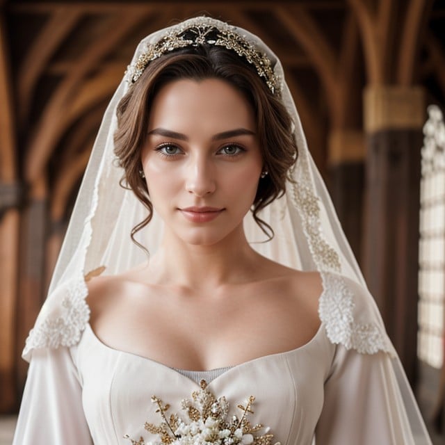 Wedding Dress, Medieval AI Porn