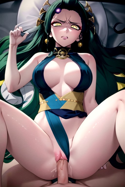 Com Nojo, Missionário, Daki (demon Slayer) Pornografia de IA