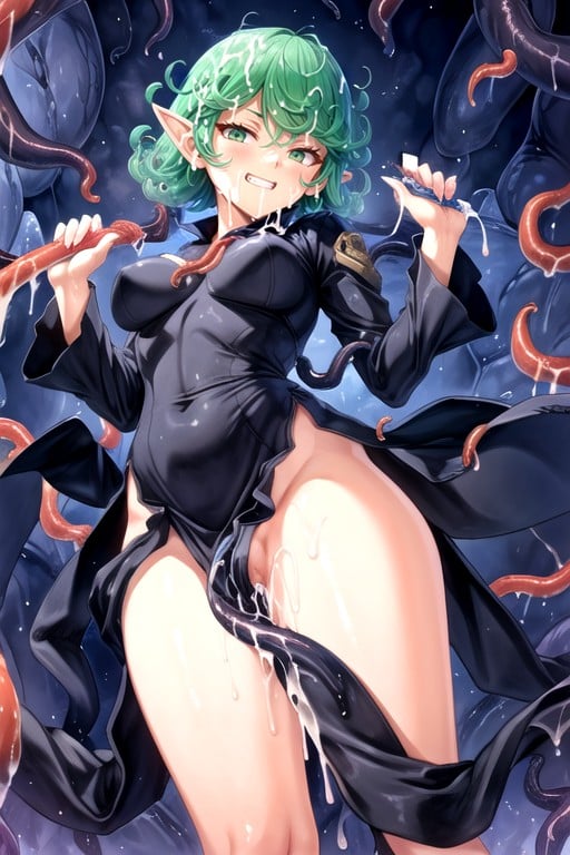 Tentacules, Tatsumaki (one Punch Man), MaigrePorno IA