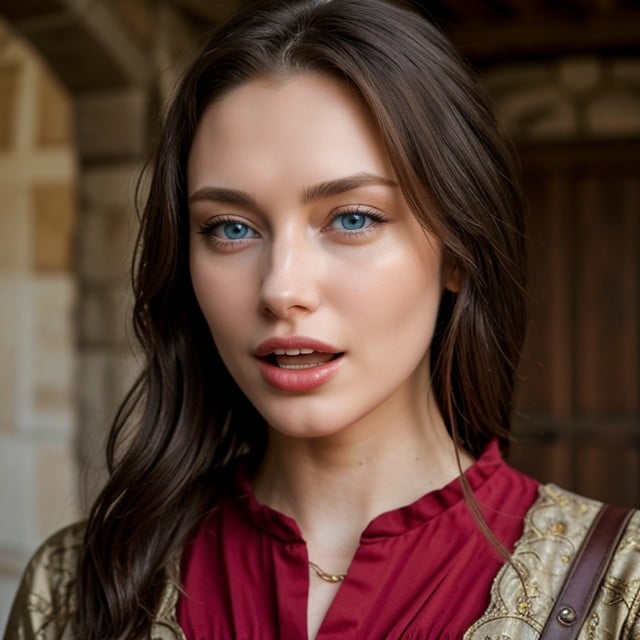 Medieval, 18, Skinny AI Porn