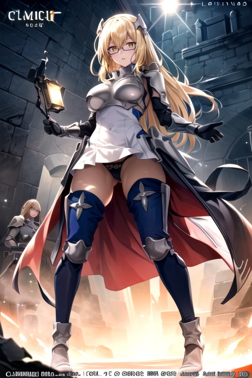 Rounded Breast, 2 People, Aiz Wallenstein (is It Wrong To Try To Pick Up Girls In A Dungeon?) AI Porn