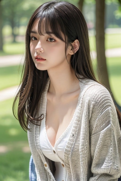 Model, 大乳, BangsAI黃片