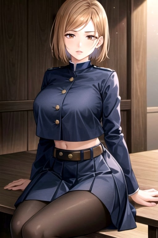 Military, Rounded Ass, Rounded Breast AI Porn