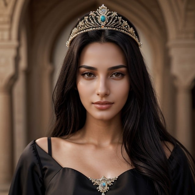 Diadem, Arab, 18 AI Porn