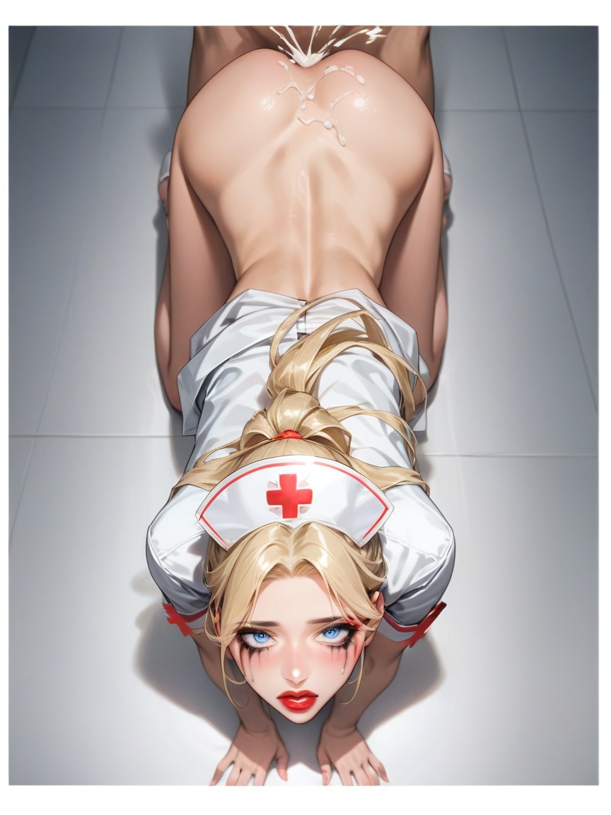 Skinny Legs, Skinny, Fucked From Behind AI Porn