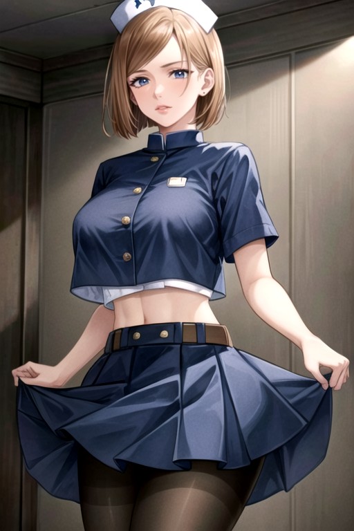 Enfermera, Nurse's Uniform, Kugisaki Nobara (jujutsu Kaisen)Porno AI