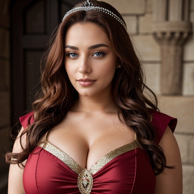 Thick, Natural Breast, 18 AI Porn