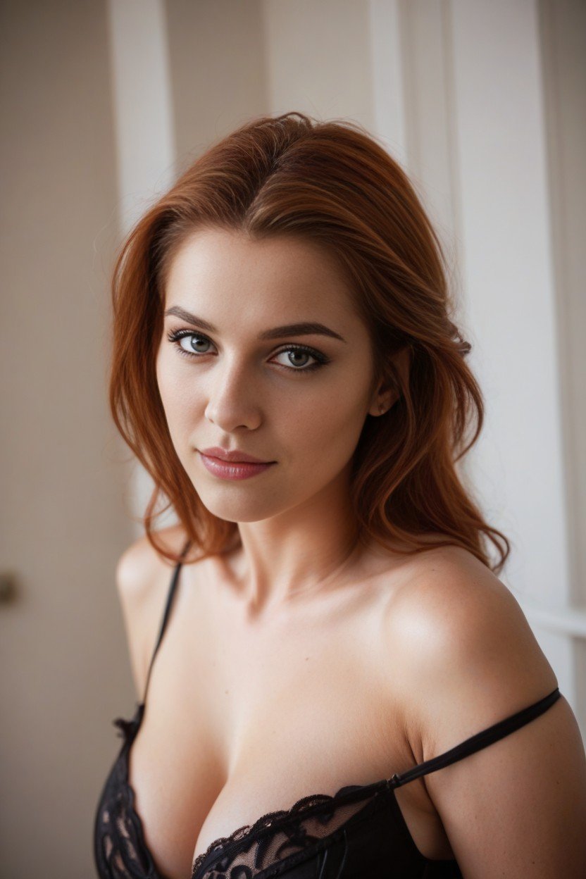 Auburn Hair AI Porn