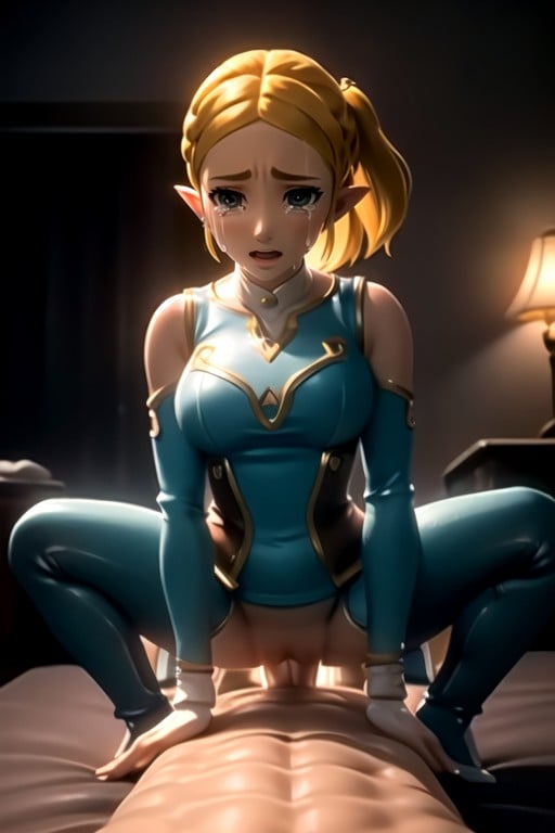 Pleurs, Costume En Latex, Zelda (the Legend Of Zelda)Porno IA