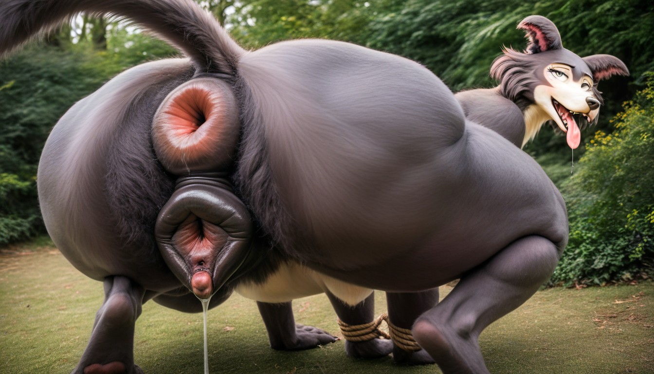 Insane Fur Detail, Extremely Detailed, Real Life Furry AI Porn