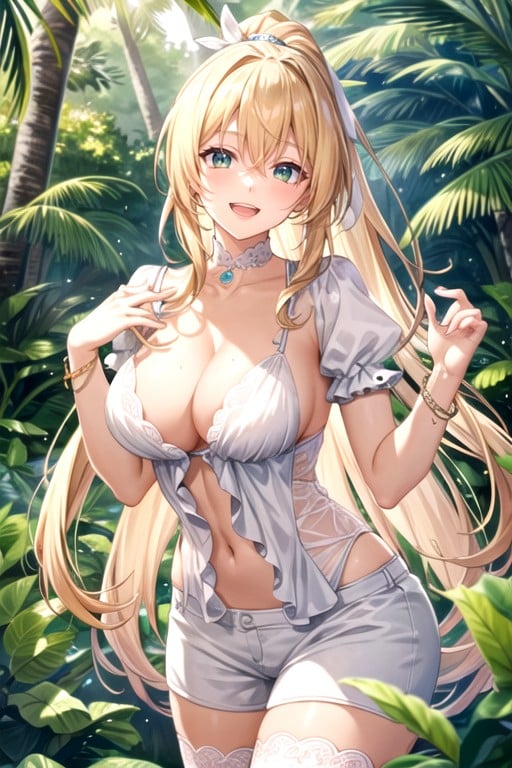 Leafa (sword Art Online), Cute, Jungle AI Porn