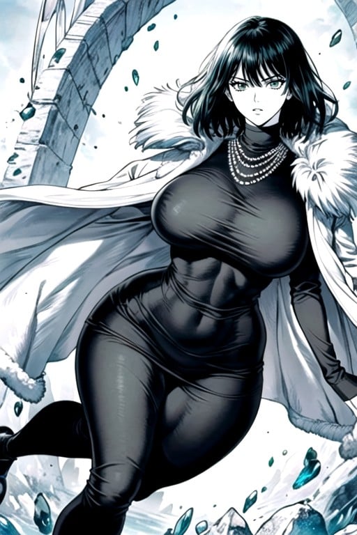 Underboob, Fubuki (one Punch Man), FishnetPorno IA