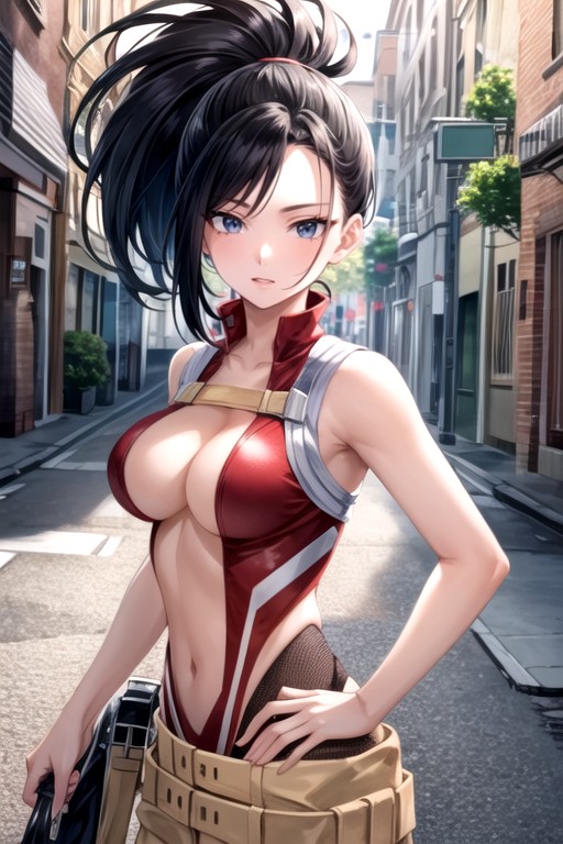 Momo Yaoyorozu (my Hero Academia) AI Porn