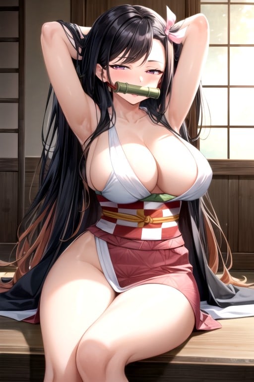 Nezuko (demon Slayer), Tesão, Ajustar Pornografia de IA