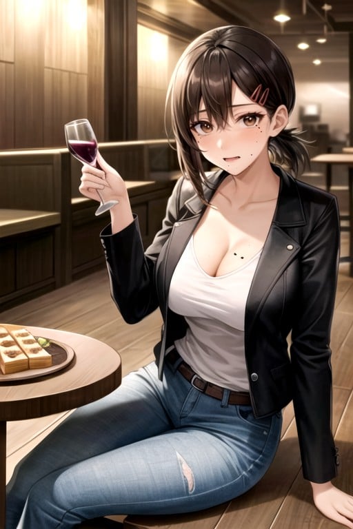 Jeans, Party, Kobeni Higashiyama (chainsaw Man) AI Porn