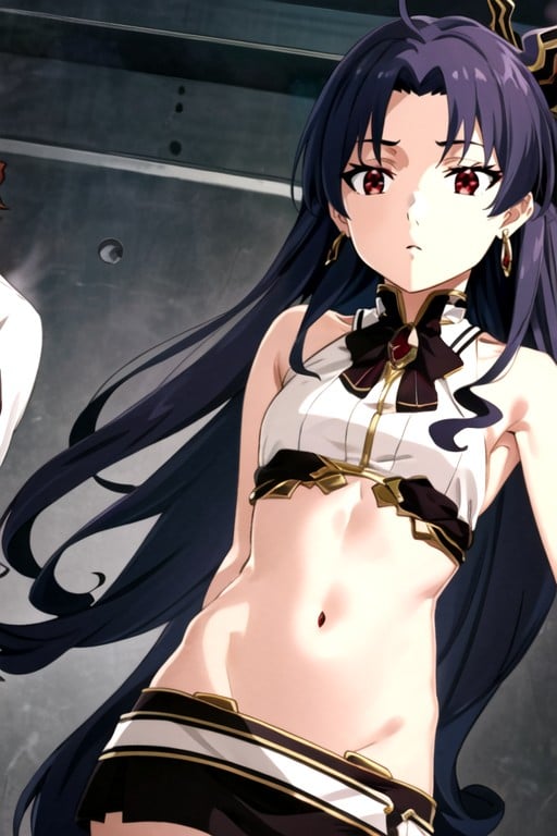 Mini-saia, Top Cropped, Ishtar (fate/grand Order) Pornografia de IA