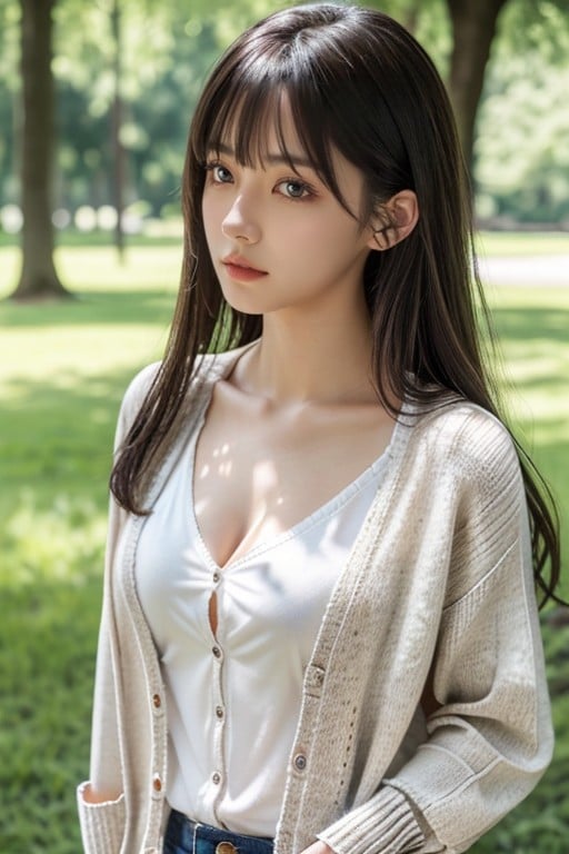 Model, Long Hair, 小姐姐AI黃片