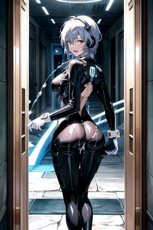 Soutien Des Fesses, Mignon, Ayanami Rei (evangelion)Porno IA