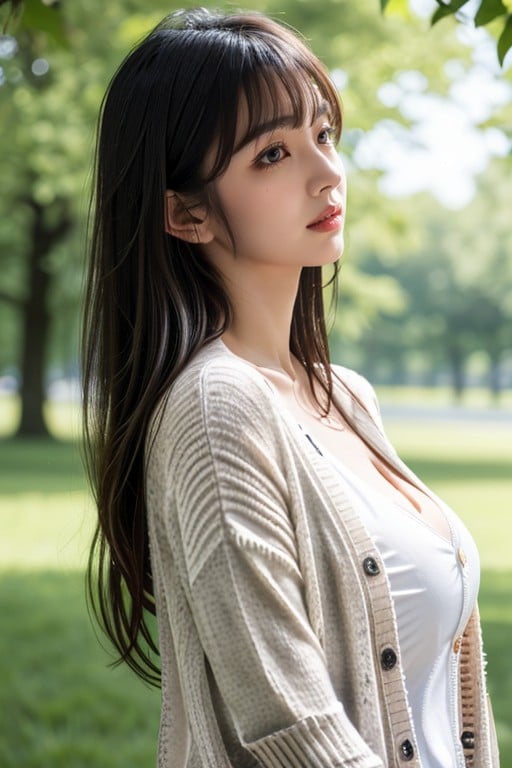 Long Hair, 小姐姐, BangsAI黄片