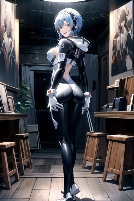 Ayanami Rei (evangelion), Soutien Des Fesses, MignonPorno IA