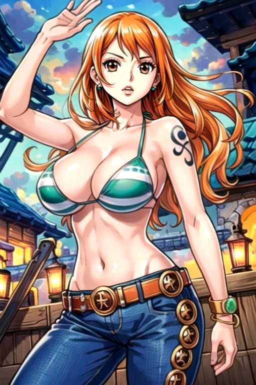 Nami (one Piece), Manga In Color Pornografia de IA