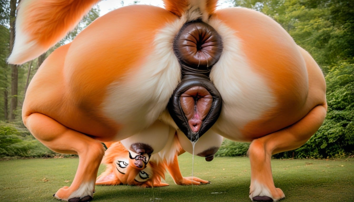 Furry, Dirty Pussy, Super Shiny Pussy Furry AI Porn