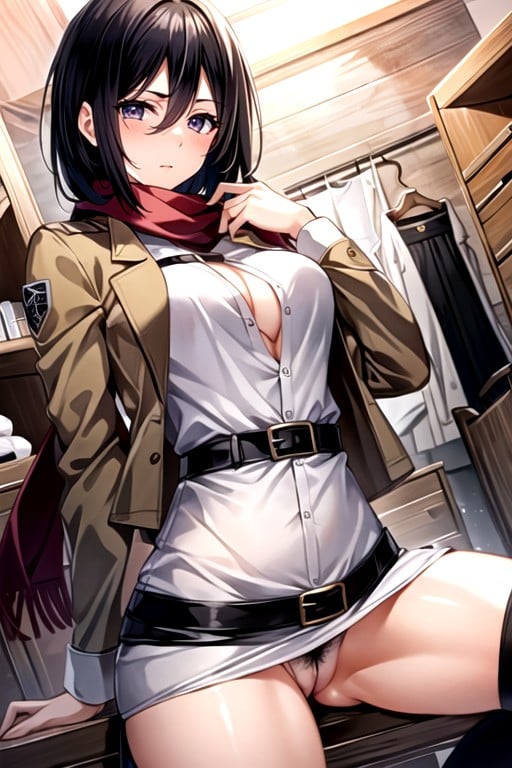 Mikasa Ackerman (attack On Titan), Harem, HaremPorno IA